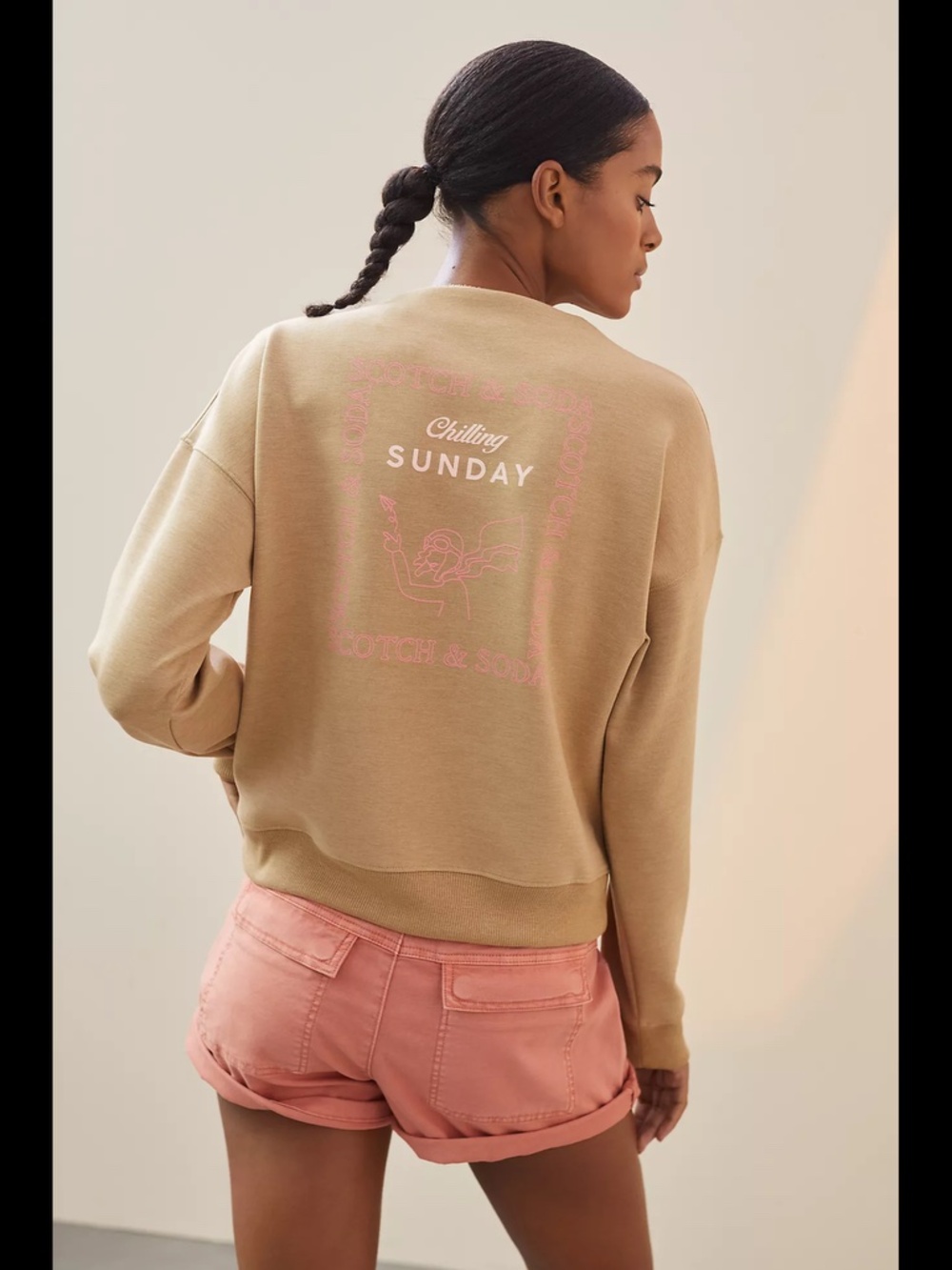 Anthropologie Scotch & Soda High Neck Sweatshirt - Picture 4 of 16